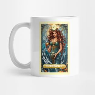 The Temperance Card From the Light Mermaid Tarot Deck. Mug